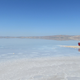 When there’s no drought, Lake Tuz is a dazzling hypersaline water body.